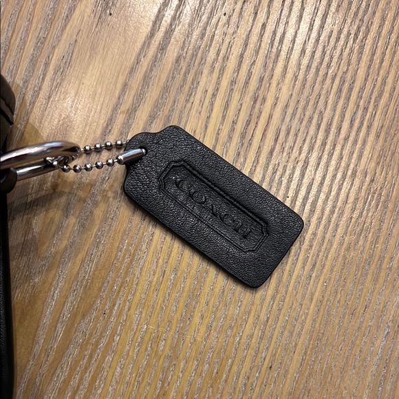 Coach Black leather Turnlock Crossbody Bag —NO STRAP - Picture 2 of 11